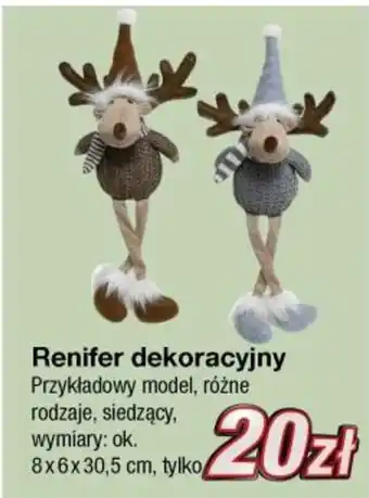 Renifer dekoracyjny