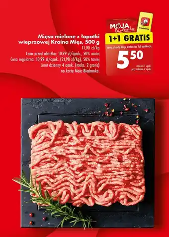 Biedronka Mięso mielone oferta