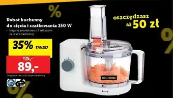 Lidl Robot kuchenny do cięcia i szatkowania 250 W oferta