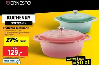 Lidl Brytfanna żeliwna 4 L oferta