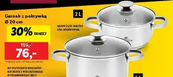 Lidl Garnek z pokrywką Ø20 cm oferta