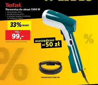 Lidl Parownica do ubrań 1300 W oferta
