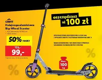 Hulajnoga aluminiowa Big-Wheel Scooter