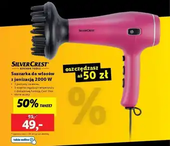 Lidl Suszarka do włosów z jonizacją 2000 W oferta
