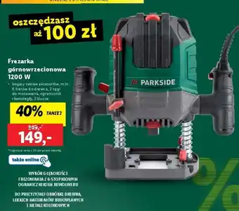 Frezarka górnowrzecionowa 1200 W