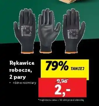 Rękawice robocze, 2 pary