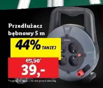 Lidl Przedłużacz bębnowy 5 m oferta