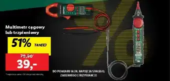 Lidl Multimetr cęgowy lub trzpieniowy oferta