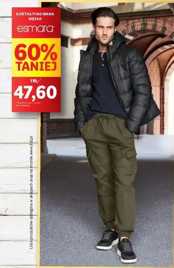 Lidl KURTKA PIKO WANA MĘSKA oferta