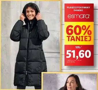 Lidl PŁASZCZ PIKOWANY DAMSKI oferta
