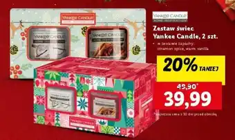Lidl Zestaw świec Yankee Candle, 2 szt. oferta