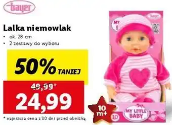 Lidl Lalka niemowlak oferta