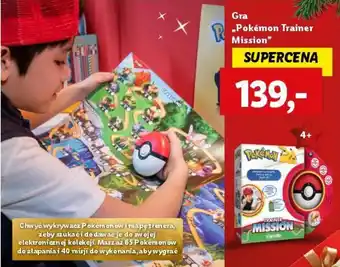 Lidl Gra ,,Pokémon Trainer Mission" oferta