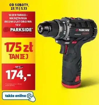 Lidl WIERTARKO-WKRĘTARKA AKUMULATORO WA 12 V oferta