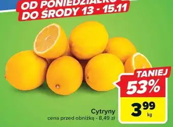 Carrefour Cytryny 1 kg oferta