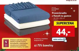 Lidl Prześcieradło oferta