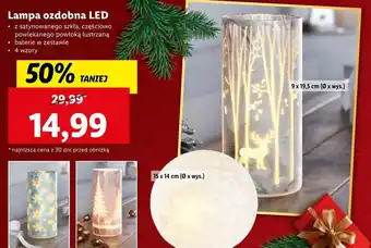 Lidl Lampa led oferta