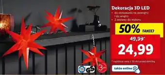 Lidl Dekoracja oferta