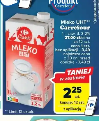Carrefour MLEKO UHT Carrefour 1l oferta