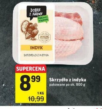 Intermarche Skrzydło z indyka 1kg oferta