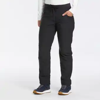 Decathlon Spodnie turystyczne damskie quechua sh500 warm oferta