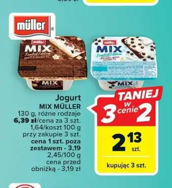 Carrefour Jogurt MIX MÜLLER 130 g oferta