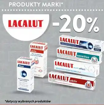 Intermarche PRODUKTY MARKI LACALUT oferta