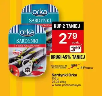 Delikatesy Centrum Sardynki Orka 110 g oferta