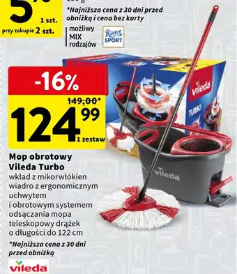 Intermarche Mop obrotowy Vileda Turbo oferta