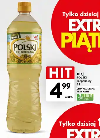 Intermarche Olej POLSKI rzepakowy 1l oferta
