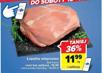Carrefour Market Łopatka wieprzowa 1kg oferta