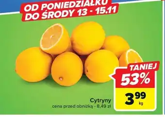 Carrefour Market Cytryny 1kg oferta