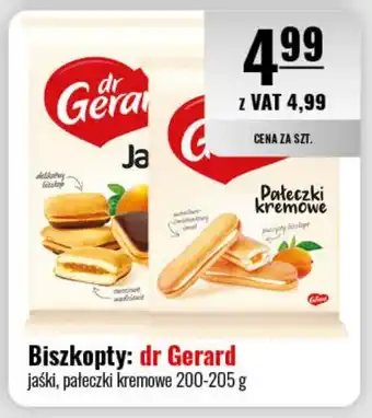 Eurocash Biszkopty dr Gerard jaśki, pałeczki kremowe 200-205 g oferta