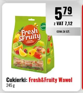 Eurocash Cukierki Fresh&Fruity Wawel 245 g oferta