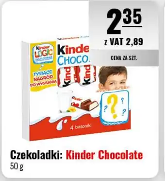 Eurocash Czekoladki Kinder Chocolate 50 g oferta