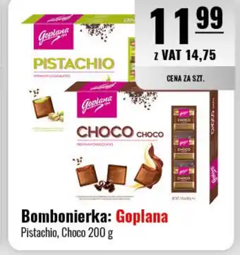 Eurocash Bombonierka Goplana Pistachio, Choco 200 g oferta