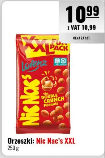 Eurocash Orzeszki Nic Nac's XXL 250 g oferta