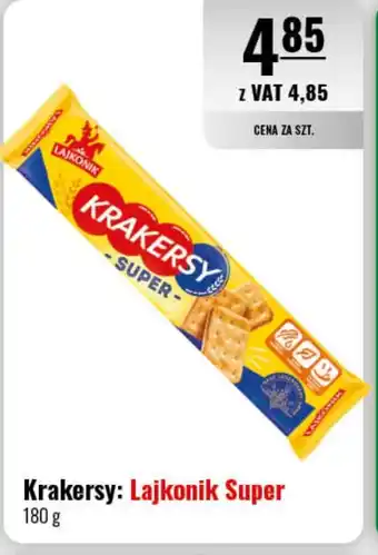 Eurocash Krakersy Lajkonik Super 180g oferta