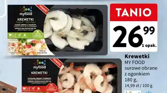 Intermarche Krewetki MYFOOD 180g oferta