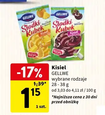Intermarche Kisiel GELLWE 28-38 g oferta