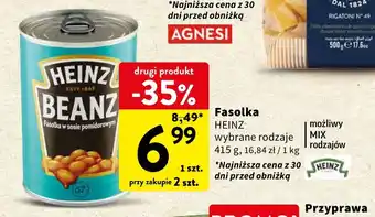 Intermarche Fasolka HEINZ 415 g oferta