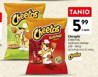 Intermarche Chrupki CHEETOS 130-160 g oferta