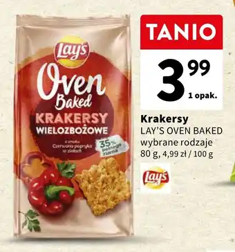 Intermarche Krakersy LAY'S OVEN BAKED 80 g oferta