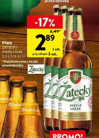 Intermarche Piwo ZATECKY 0,5 l oferta