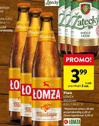 Intermarche Piwo ŁOMŻA 0,5 l oferta