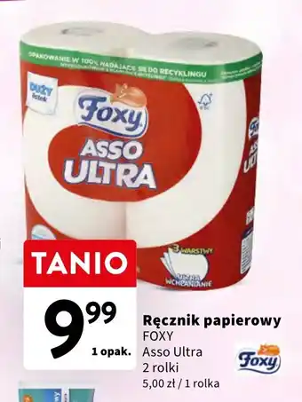 Intermarche Ręcznik papierowy FOXY 2 rolki oferta