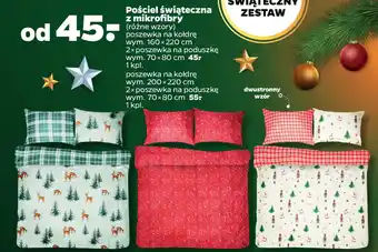Netto pościel świąteczna z mikrofibry 160 x 220 cm oferta
