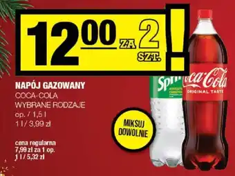 Spar NAPÓJ GAZOWANY COCA-COLA 1,5l oferta