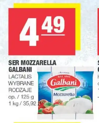 Spar SER MOZZARELLA GALBANI LACTALIS 125g oferta