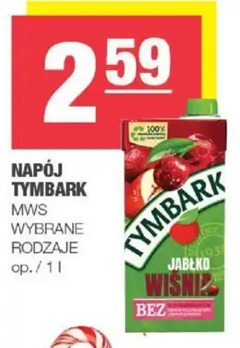 Spar NAPÓJ TYMBARK MWS 1l oferta